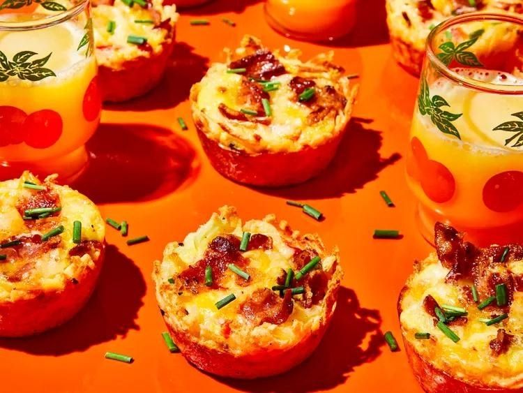 Hash Brown and Bacon Omelet Cups Photo